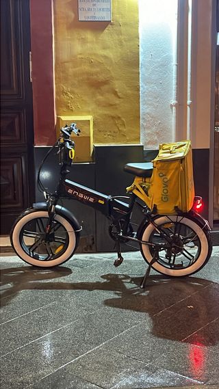 Bicicleta Eléctrica Engwe Fat Bike Blanca