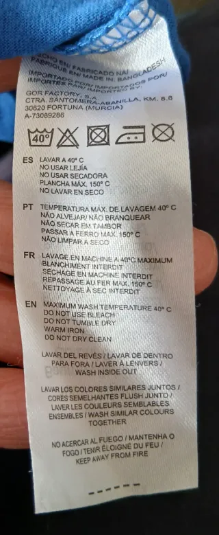 Camiseta niño Star Trek azul