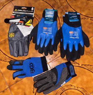 Lotto vario abbigliamento da lavoro dpi