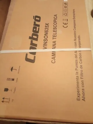 Campana extractora telescópica Corberó de 60 cm