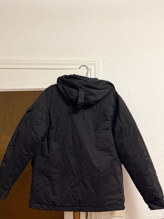 Chaqueta Zara Negra Unisex Invierno