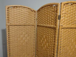 Biombo separador de ambientes tejido