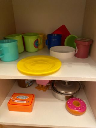 Cocinita de madera infantil