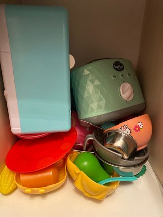 Cocinita de madera infantil