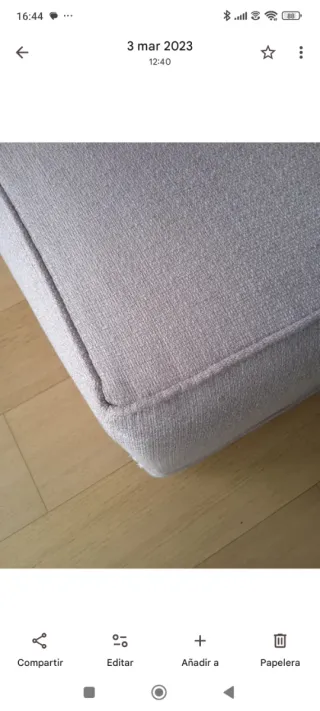 Reposapiés Banak Beige/Rosa