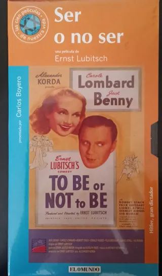 VHS Ser o no ser - Ernst Lubitsch