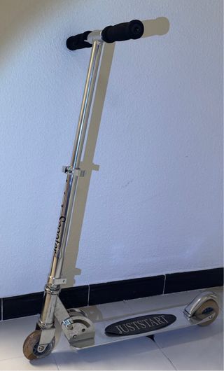 Patinete Just Start Plata