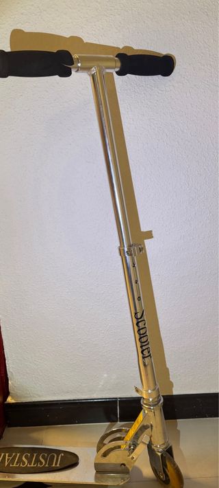 Patinete Just Start Plata