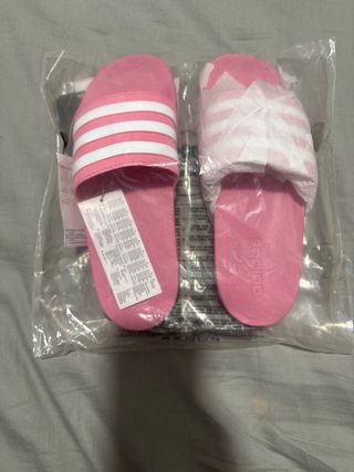 Chanclas Adidas Rosas Nuevas