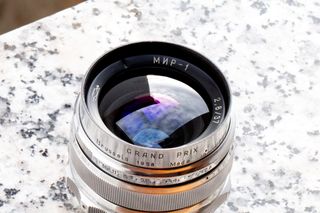 Objetivo Mir 1 37mm f2.8 Grand Prix Brussels 1958