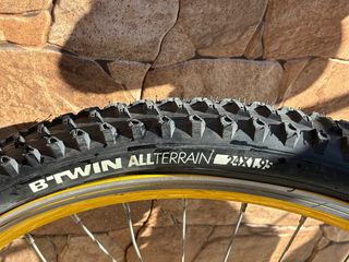 Bicicleta 24 con ruedas nuevas