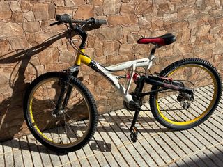 Bicicleta 24 con ruedas nuevas
