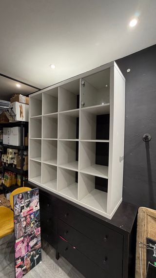 Estantería Kallax Ikea Blanca de 16 cajones