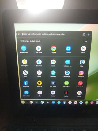 Portátil Acer Chromebook Negro/Gris