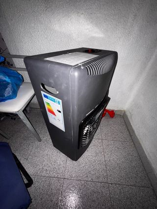 Estufa de gas Greengage negra