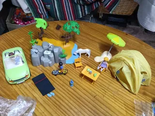 Playmobil Set de Playa y Camping
