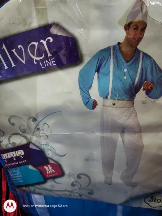 Disfraz Carnaval Silver Line Talla Única