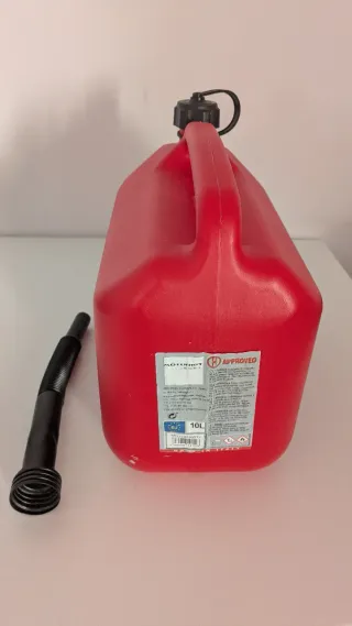 Garrafa Gasolina 10L Roja