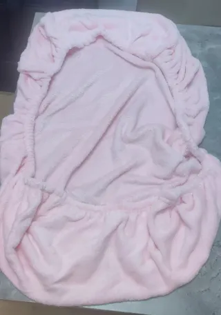 Bajera y sábana polar cuna (Sergito)