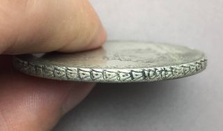 Talero de Estados alemanes 1765 bañada en plata