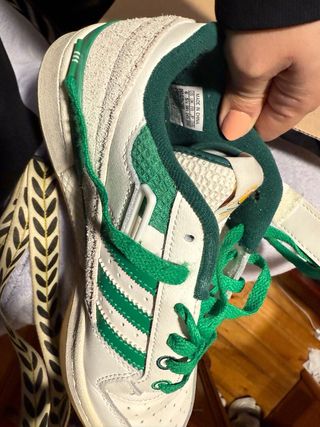 Adidas Forum Blancas y Verdes