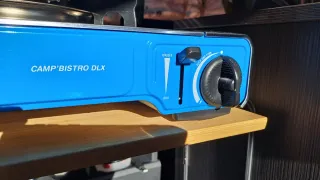 Hornillo Campingaz Bistro DLX + 4 cartuchos de gas