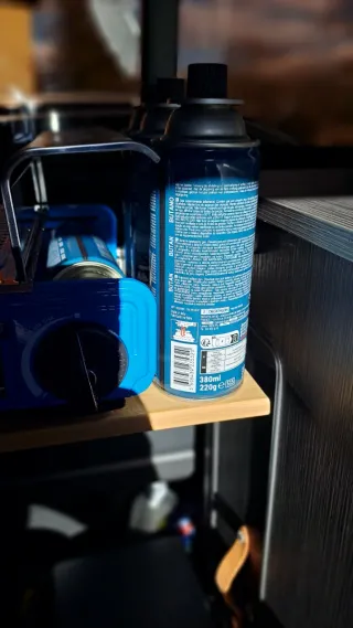 Hornillo Campingaz Bistro DLX + 4 cartuchos de gas