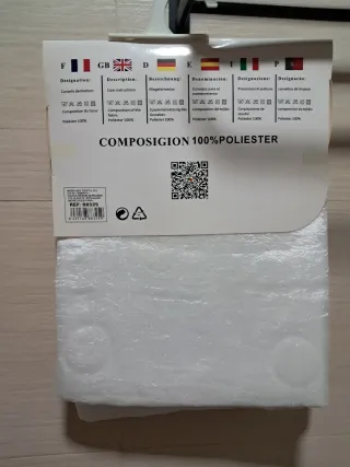 Cortina Blanca con Anillas MERCURY