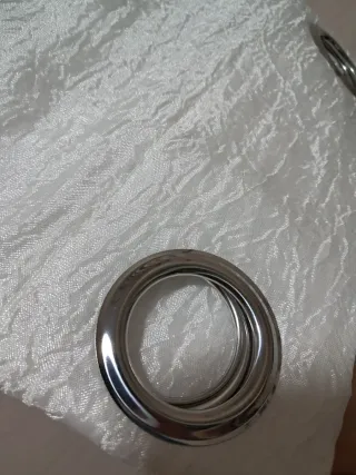 Cortina Blanca con Anillas MERCURY