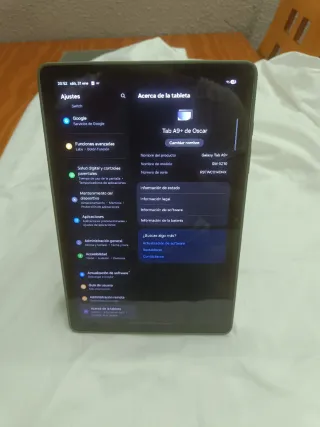 Samsung Galaxy Tab A9+ Negra