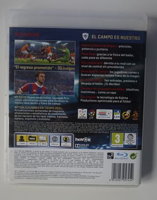 PES 2015 (completo) para PS3