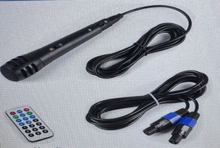 Pack 2 Altavoces con Luces LED Azules