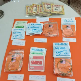 Lote Cuerdas Laúd Ferrer, LaBella, Caprice