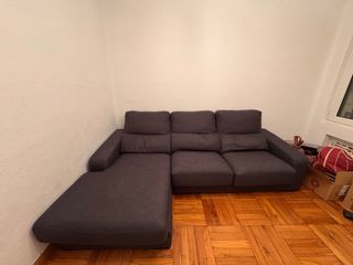 Sofá Chaiselongue El Corte Inglés Gris