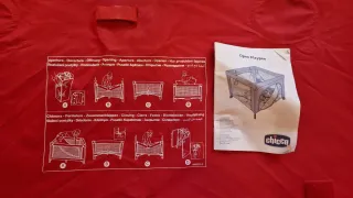 Parque infantil Chicco rojo