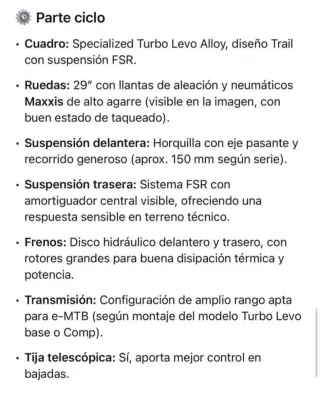 Specialized Turbo Levo