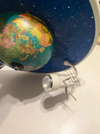 Lámpara Techo Juvenil Blanca