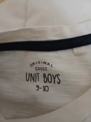 Camiseta niño Garage moto bandera