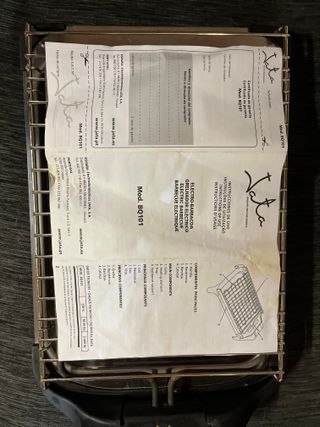 Barbacoa Eléctrica JATA BQ101 Interior