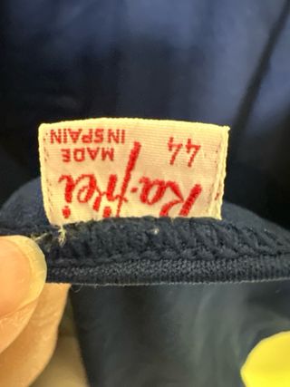 Body manga larga azul marino Talla M (talla xs)