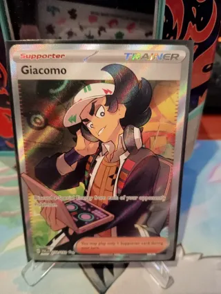 Carta Pokémon Giacomo Trainer