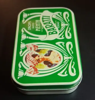 Scatola Latta Baratti&Milano Drops Menta Torino