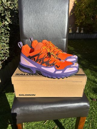 Salomon Acs + Heritage Dragon Fire Naranja/Morado