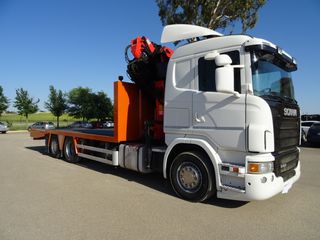 Scania G 400-CAMIONES PORTAMAQUINARIAS