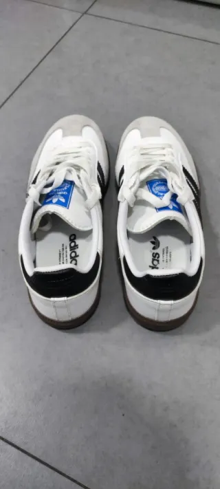 Adidas Samba Blancas y Negras