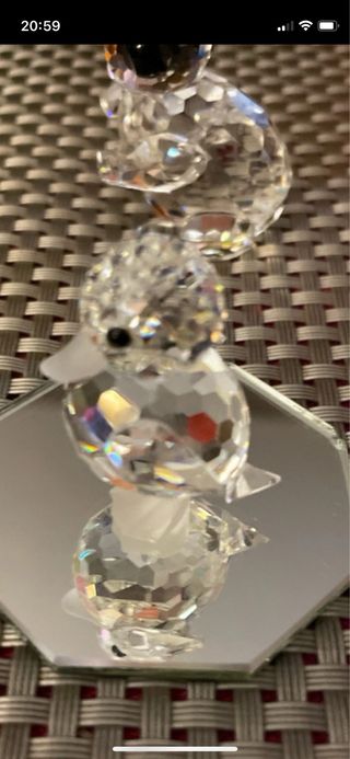 Figuras Swarovski Koala, Cisne y Pato las 3 por 60