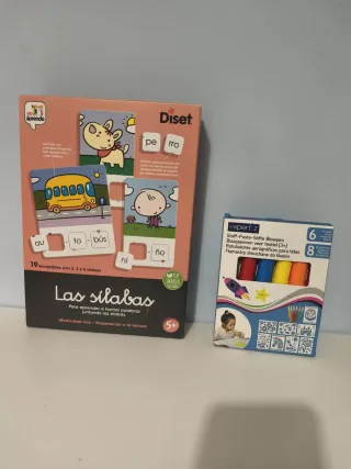 Lote Juguetes: Las Sílabas y Rotuladores