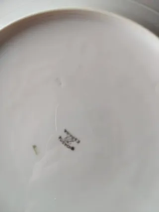 Vajilla Bidasoa Porcelana Rosa y Oro