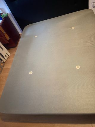 Somier tapizado base cama