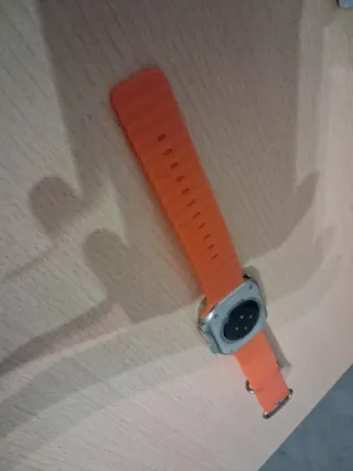 Reloj Inteligente Correa Naranja